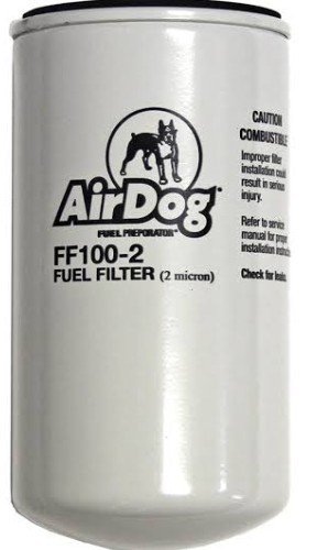 AIRDOG REPLACEMENT FUEL FILTER  2 MICRON  FF100-2 AIRDOG REPLACEMENT FILTER