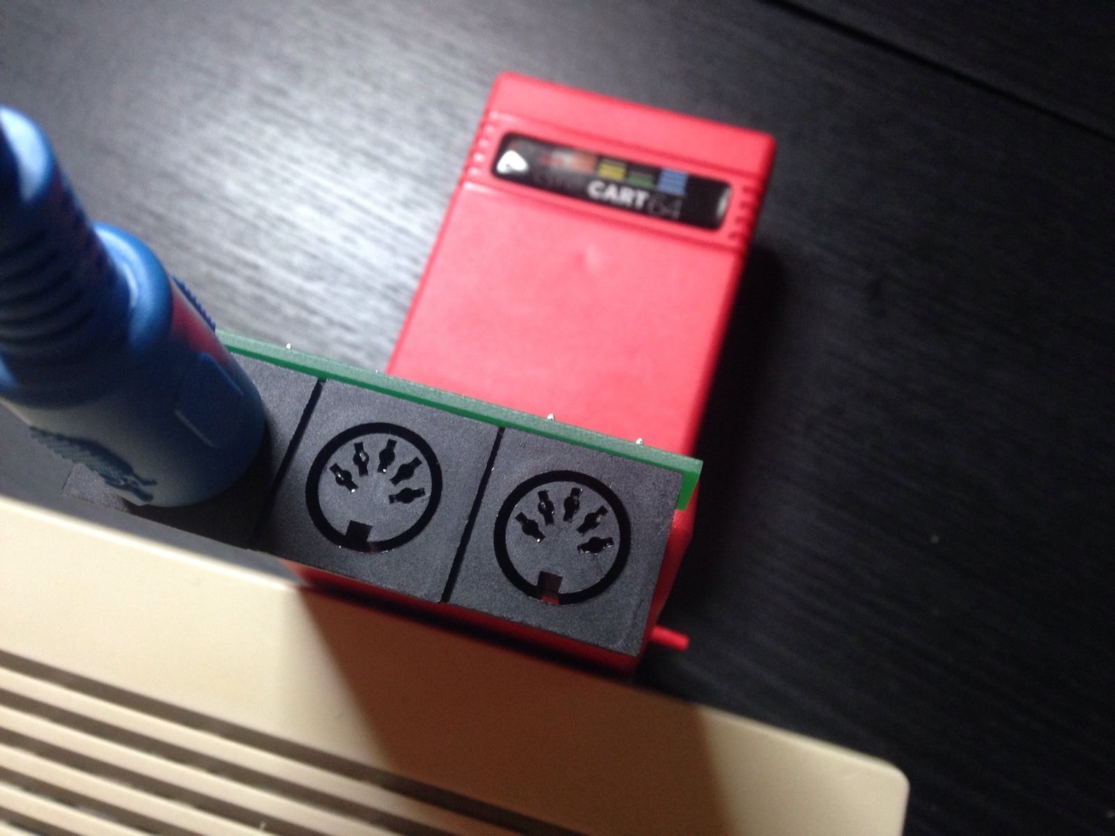 Datel MIDI Interface Cartridge with instructions for Commodore 64/128 - [F03]