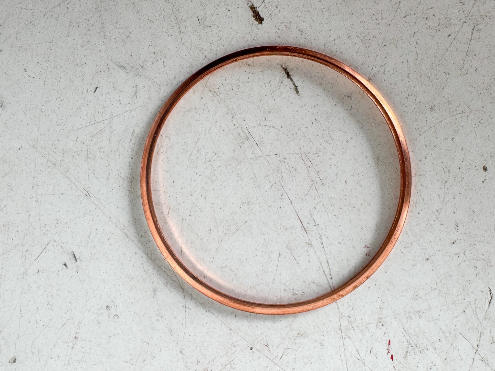 Lot Of 29 - 1/16" x 2.440" x 2.670" OD Copper Gasket Ohio Valley Gasket EL09