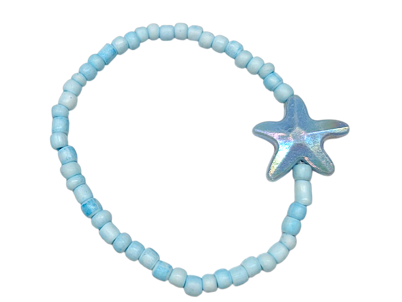 Powder Blue Starfish (Random 3) Bracelet