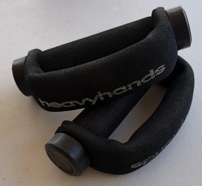 AMF Heavy Hands Pair of 1lb Dumbbells Weights MMA Walking Boxing Running USA