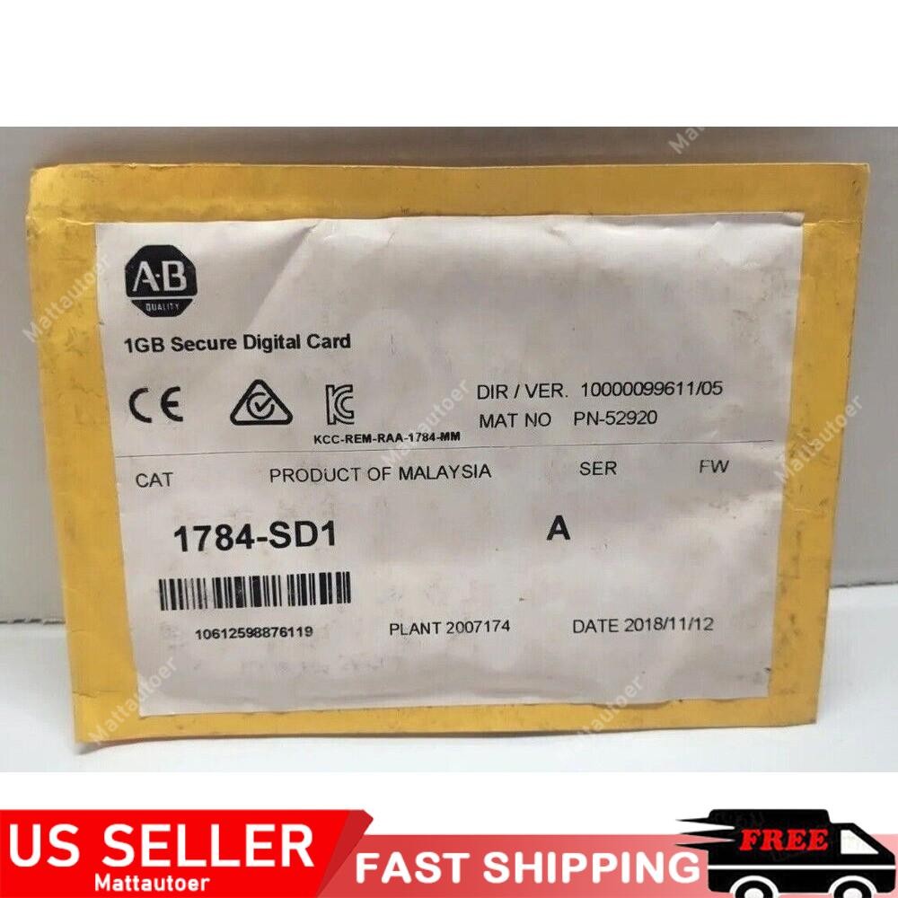 NEW Allen-Bradley 1784-SD1 Secure Digital Card 1784SD1 FREE SHIP