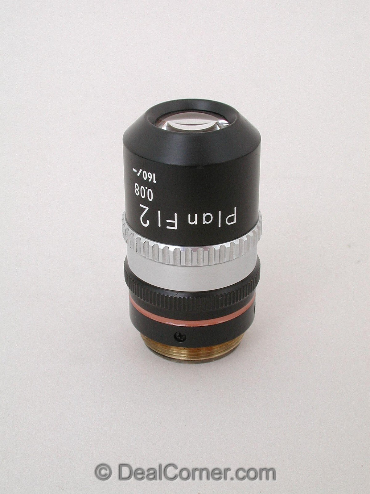 Nikon Plan Fl 2 Microscope Objective with Iris, extremely rare. Excellent.