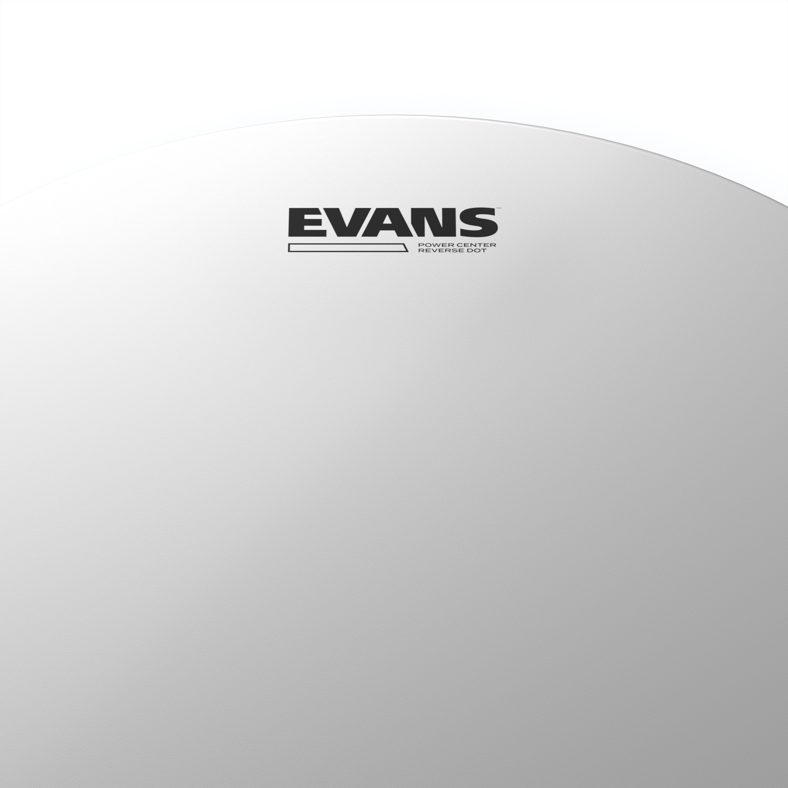 Evans Power Center Reverse Dot Snare Drum Head, 10 Inch