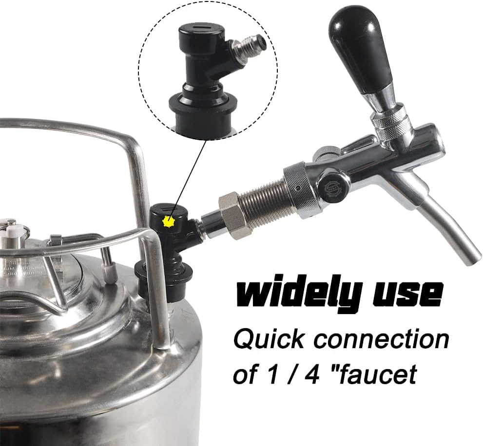 Ball Lock MFL Quick Disconnects for Gas & Liquid - 2 Pair Set