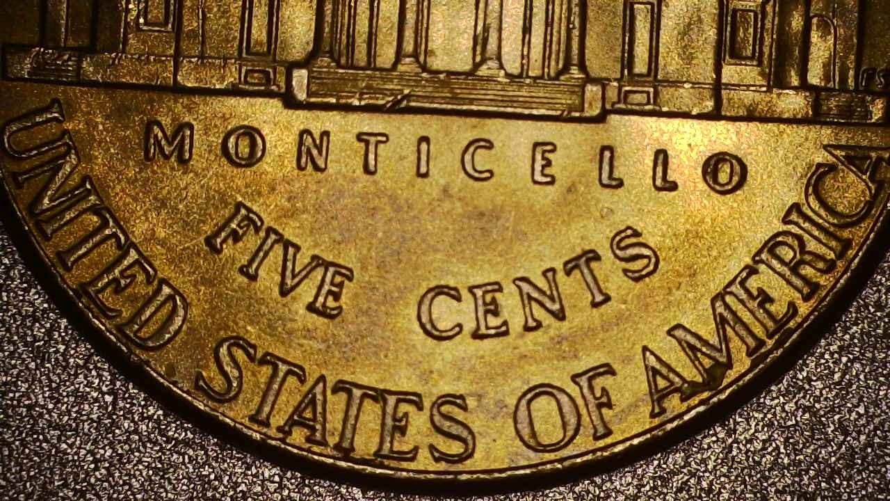 #106 2021 Jefferson Nickle P mm and mint errors