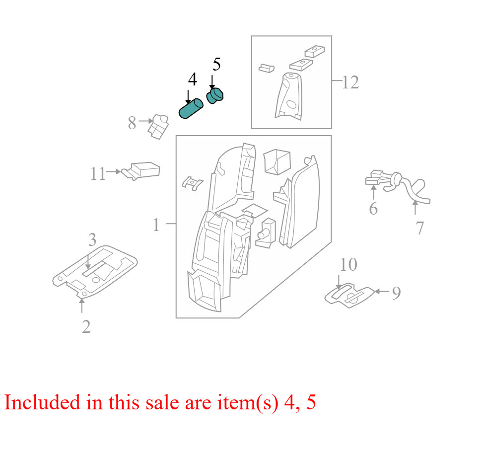 2005 Dodge Grand Caravan 12 Volt Accessory Power Outlet