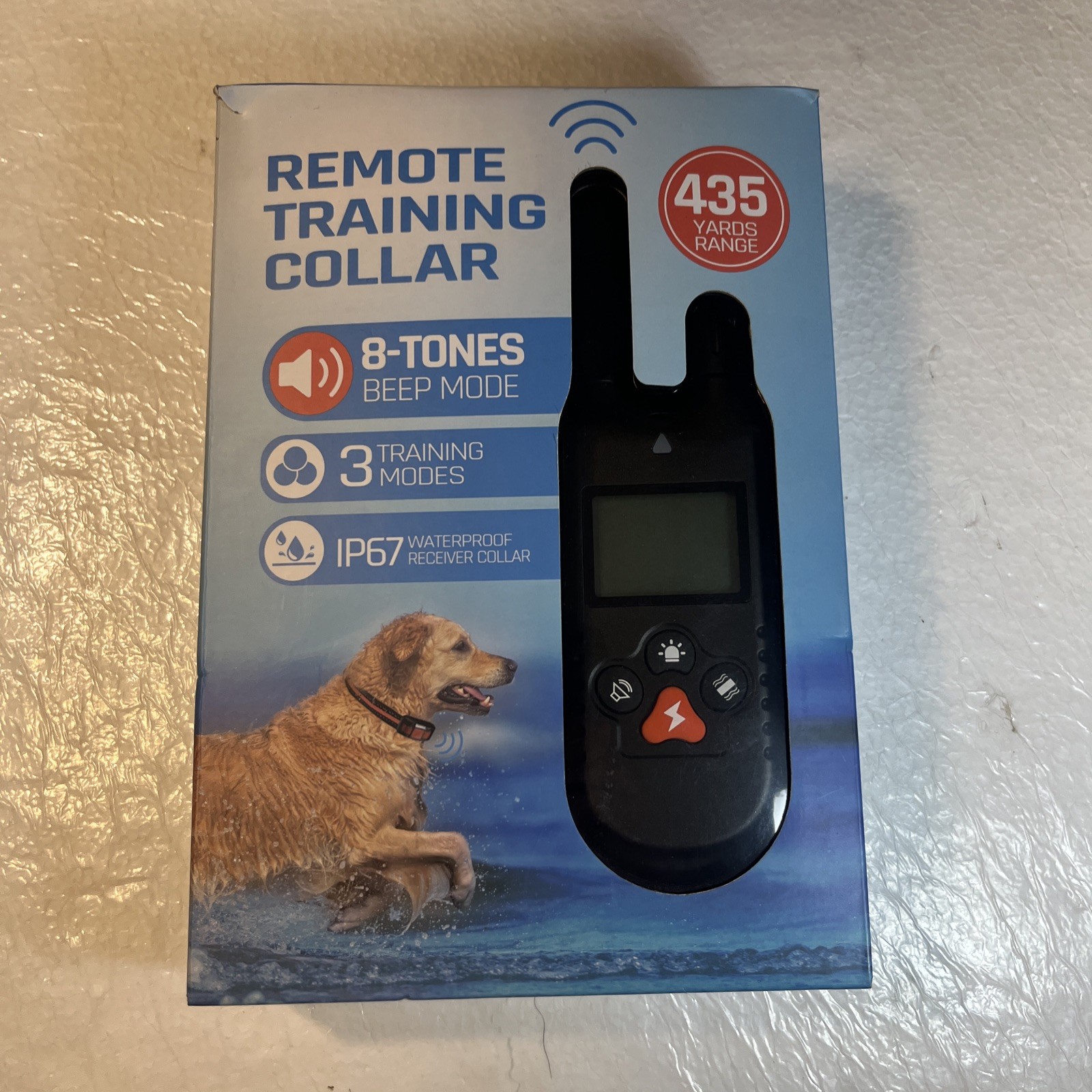 Remote Dog Training Collar Tractor Supply 435 Yards Range Waterproof Adjustable