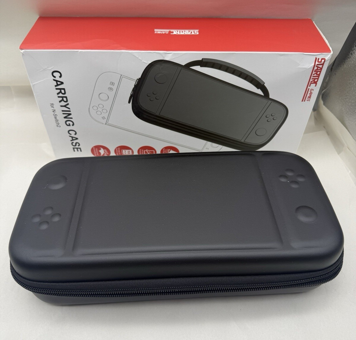 Carrying Case Compatible w/Nintendo Switch 2 2025, Portable Travel Storage Case