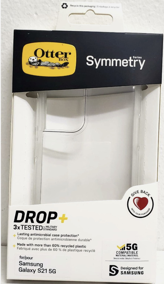 OTTERBOX  Samsung Galaxy S21 5G Symmetry Series Case Clear - New