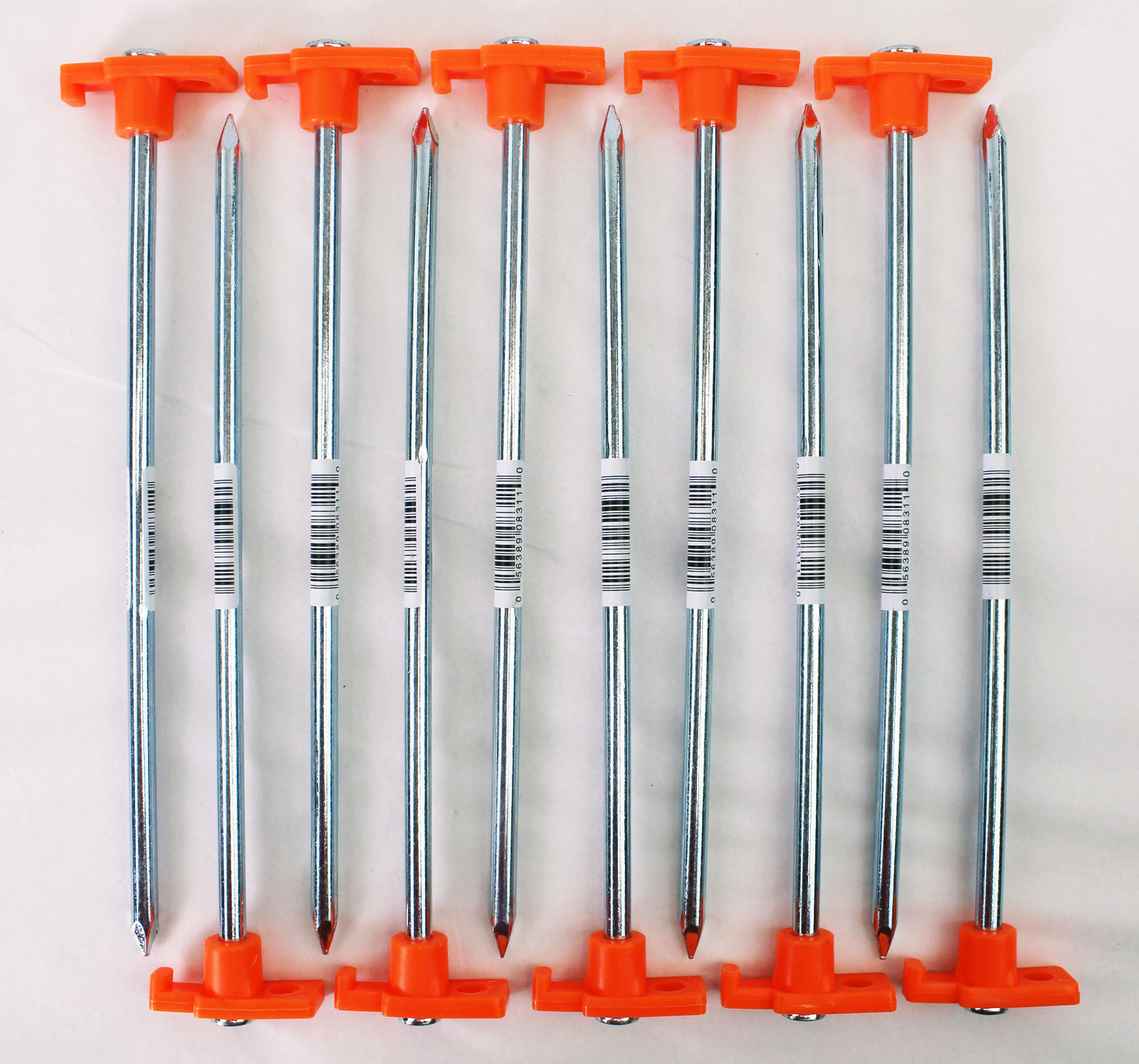 Lot of 10 X | Coghlans 8311 Nail Pegs, Tent Spikes, Camping, RV, Tenting Stakes