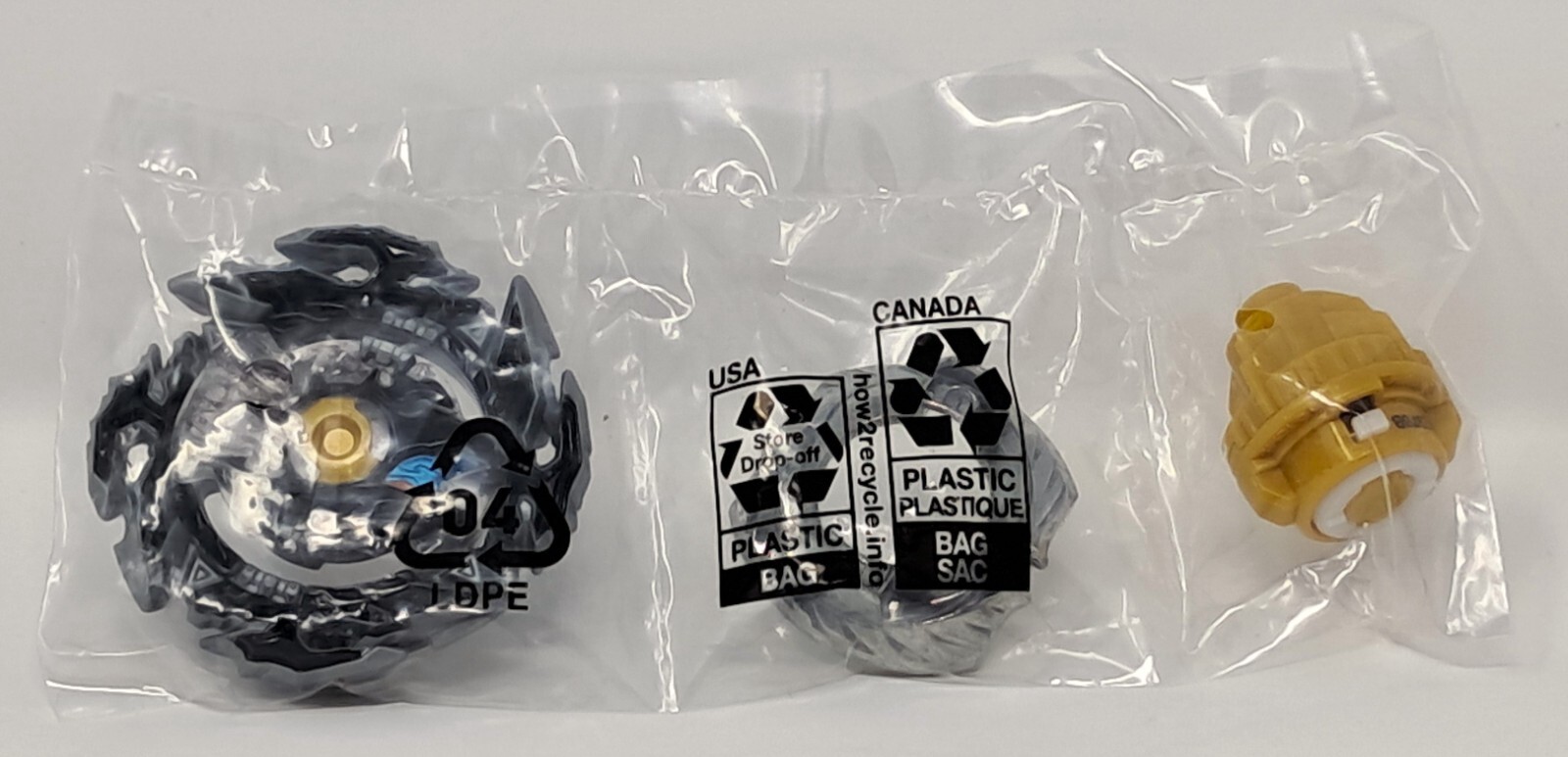 Beyblades Spear Hyperion H6 new sealed black grey F0661 V-2976B Hasbro Tomy