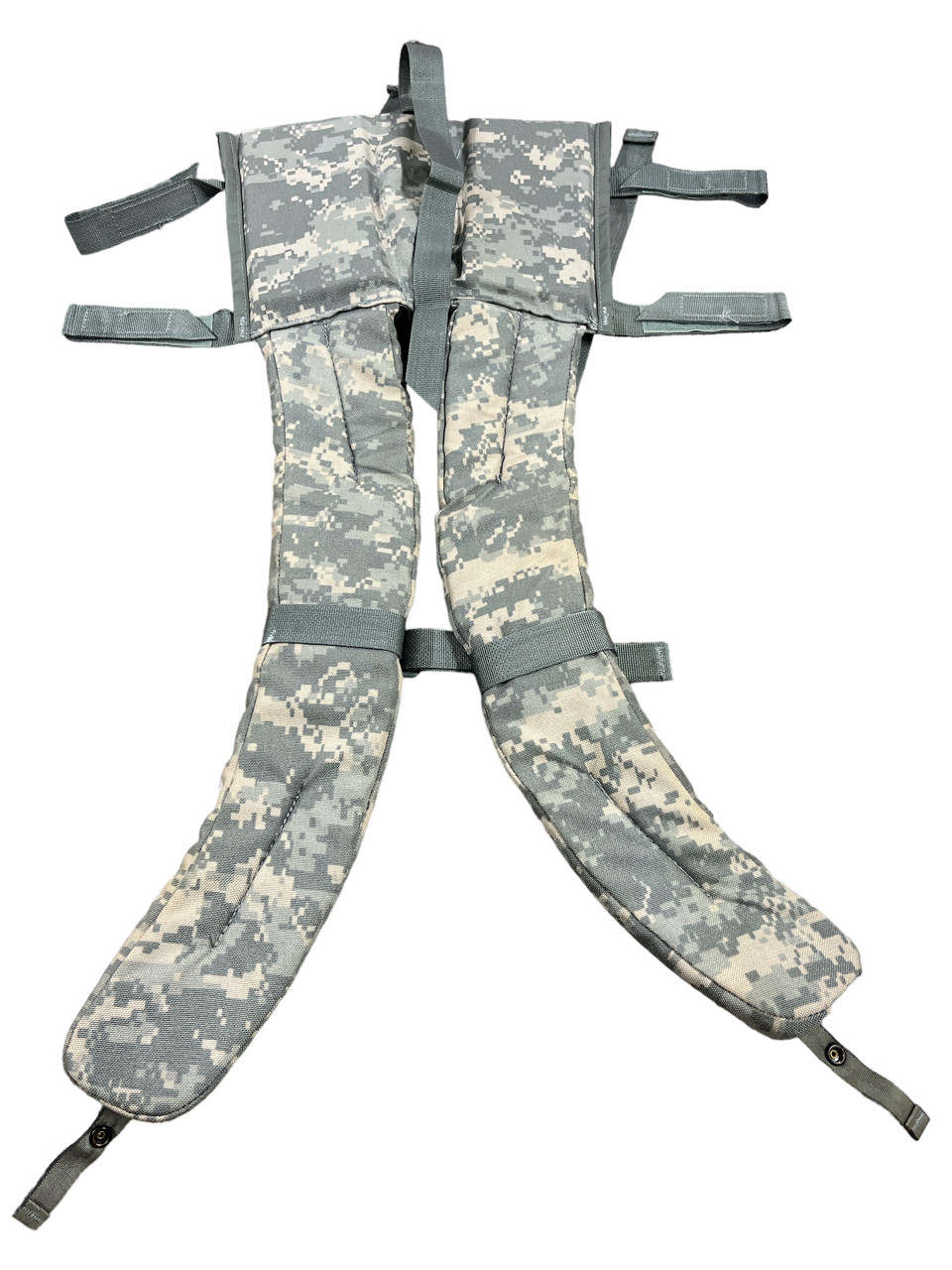 GENUINE US MILITARY MOLLE ENHANCED FRAME SHOULDER STRAPS ACU Camo VGC