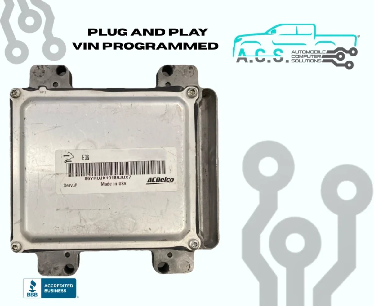 12629209 | 2009 Cadillac Escalade 6.2L PCM Engine Computer Programmed Plug&Play