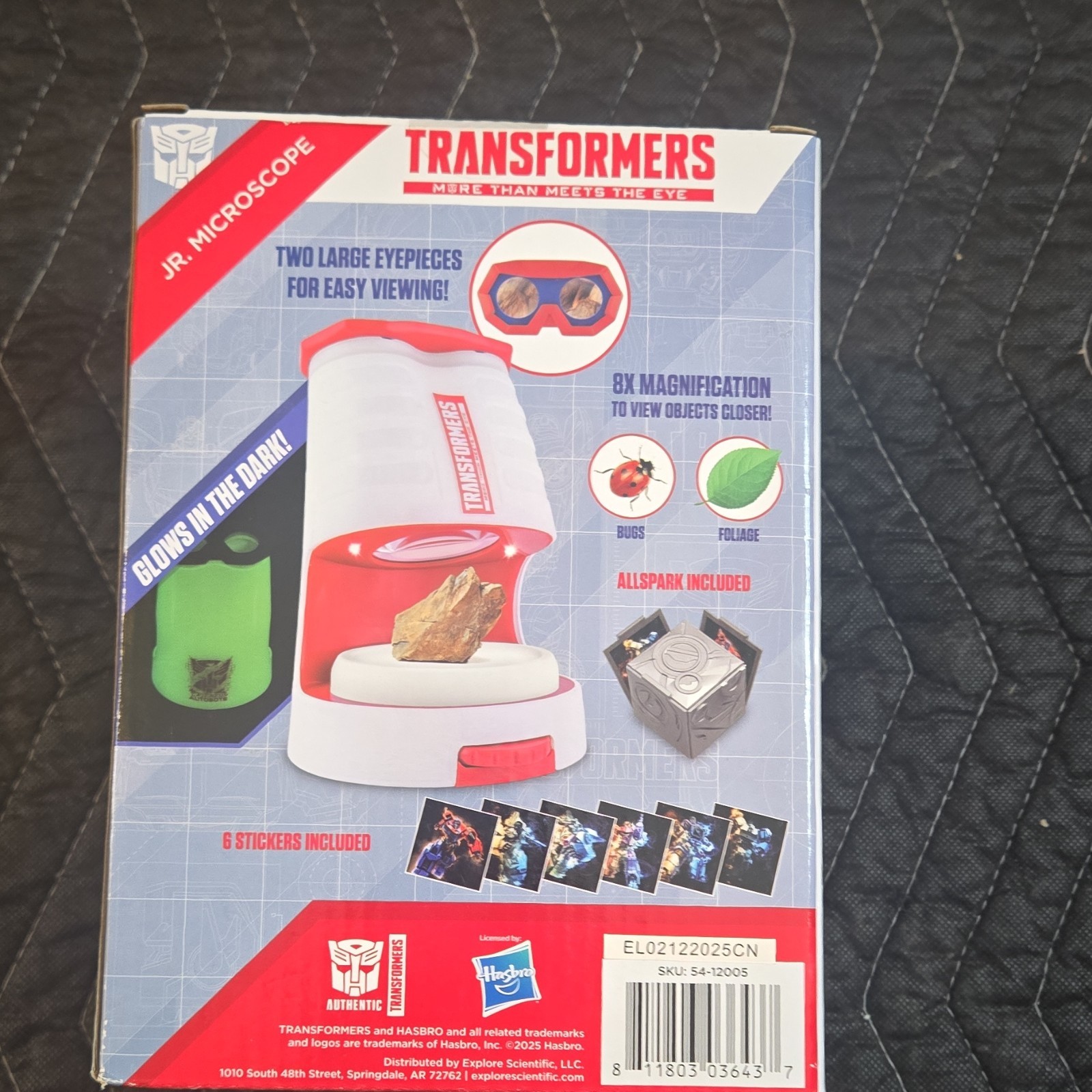 Explore Scientific Transformers Microscope Allspark 8x Magnification LED Lights