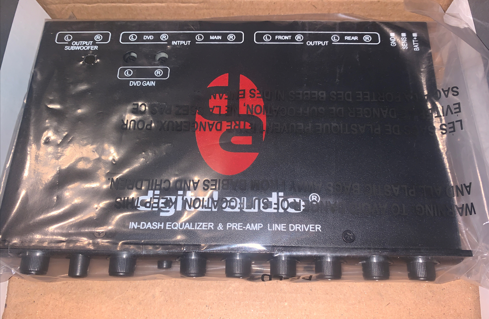 DAEQ-50 Parametric EQ Digital Audio New Open Box