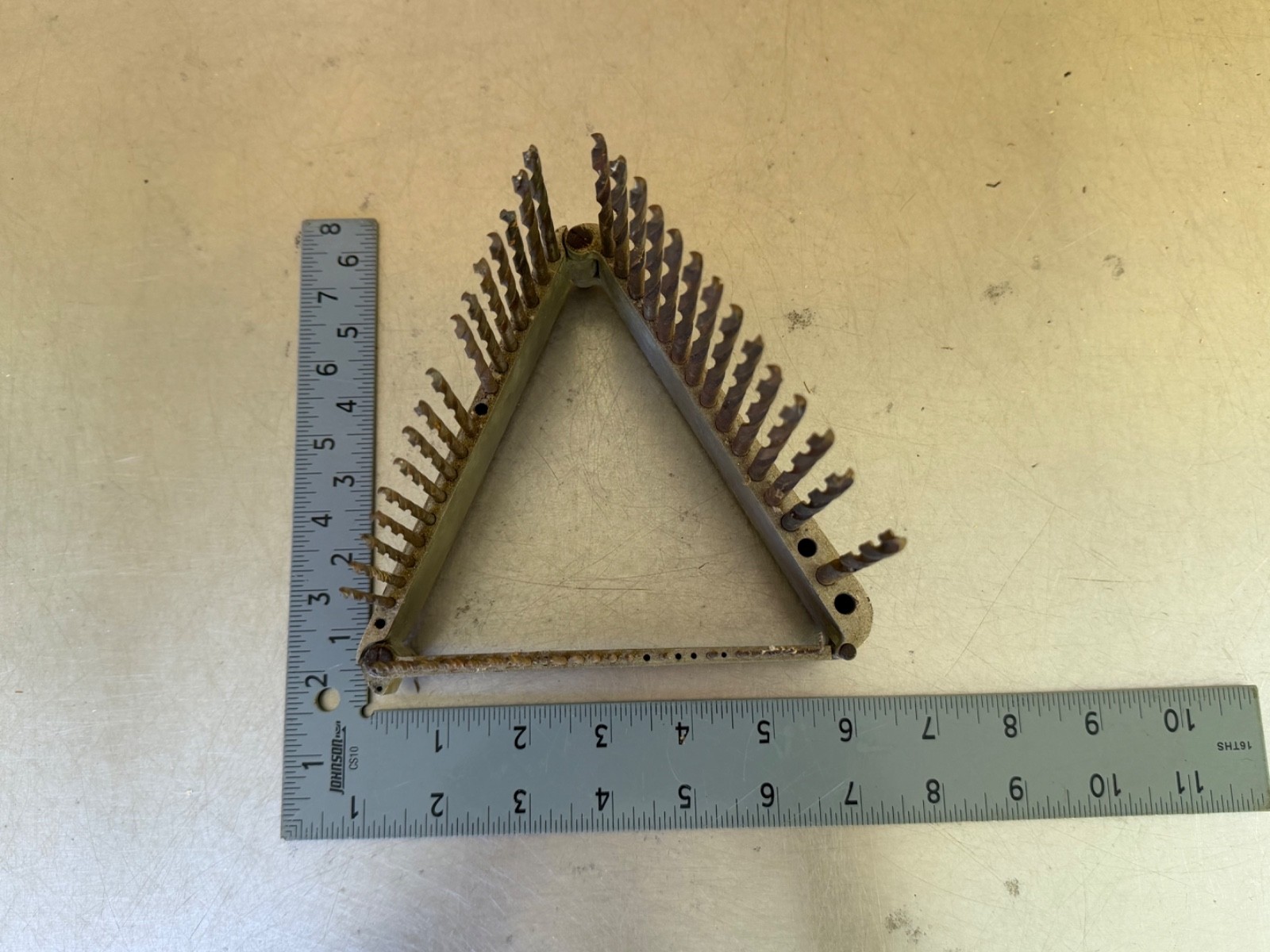Morse Twist Drill and Machine Co. Folding Bit Holder Stand Index