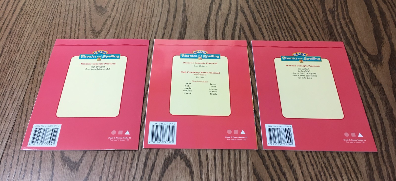 SAXON PHONICS & SPELLING / GRADE 2 / FLUENCY READERS LEVEL C / 26 TITLES