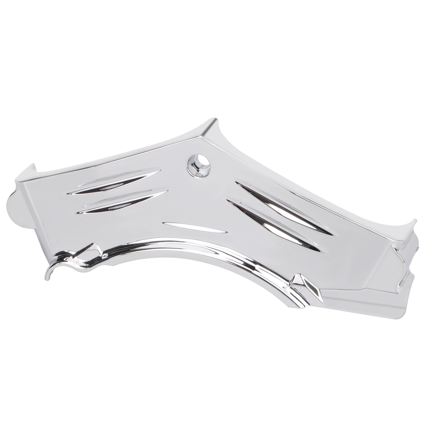 Chrome Cylinder Base Cover Fit For Harley Softail FXSTD Electra Glide FLHTC FLHT