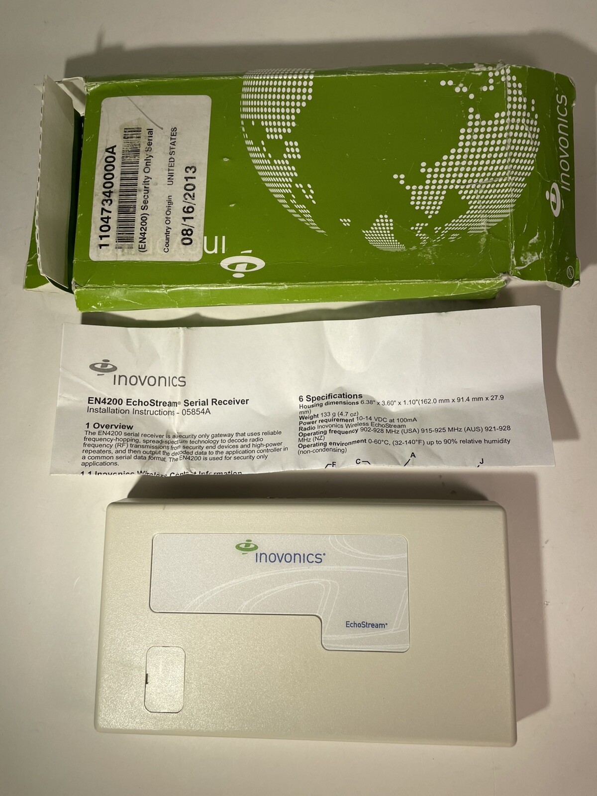 Inovonics EN4200 Security only serial receiver