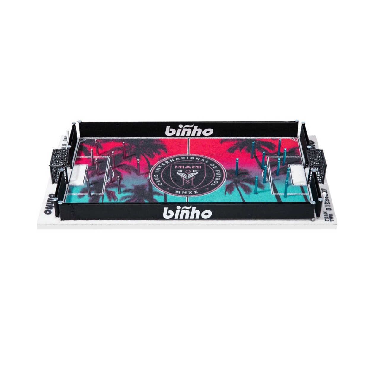 Binho Board Classic Inter Miami CF (3rd Edition) 2-Player Pinball Soccer Game