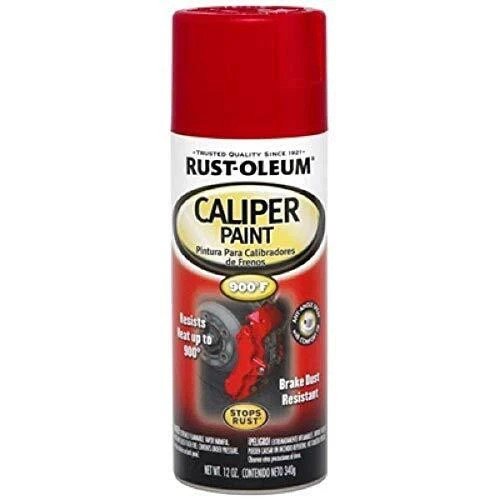 12oz Rust-Oleum Red Caliper High Heat Spray Paint Pintura Calibradores de Frenos