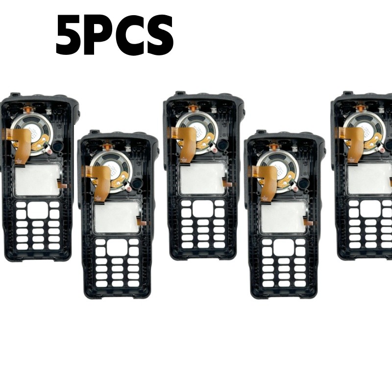 5X Replacement Front housing Case Cover With Speaker For XPR7550E Portable Radio