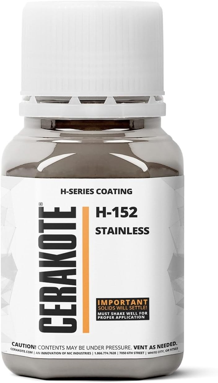 Cerakote H-Series Oven Cure H-152P Stainless Ceramic Coating (16oz) Part B