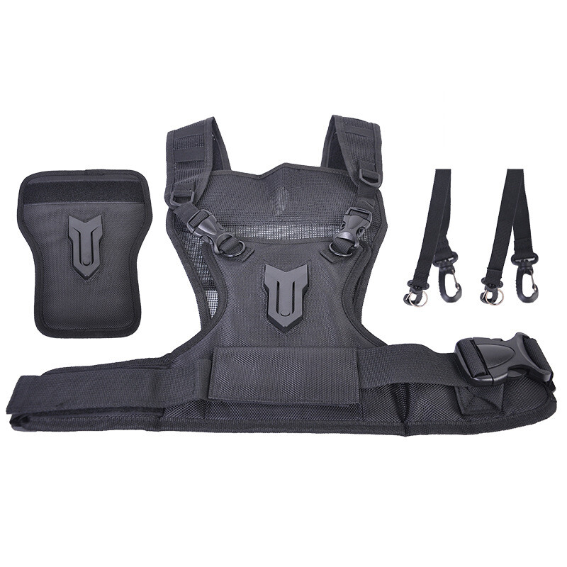 Multi Camera Carrier Harness Holster Dual Shoulder Strap Belt Holder Bracket