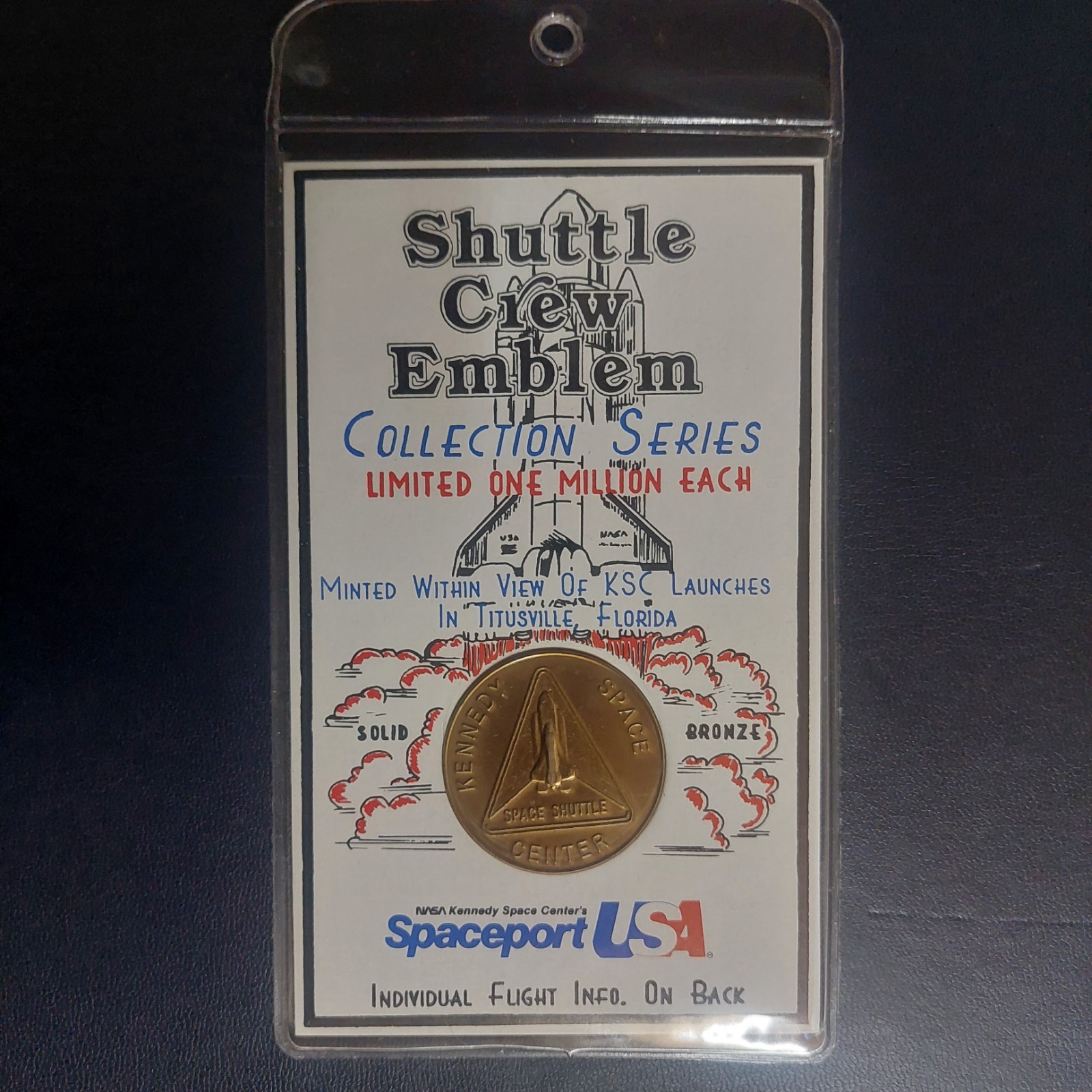 Shuttle Crew Emblem Collection Series Limited One Million Each