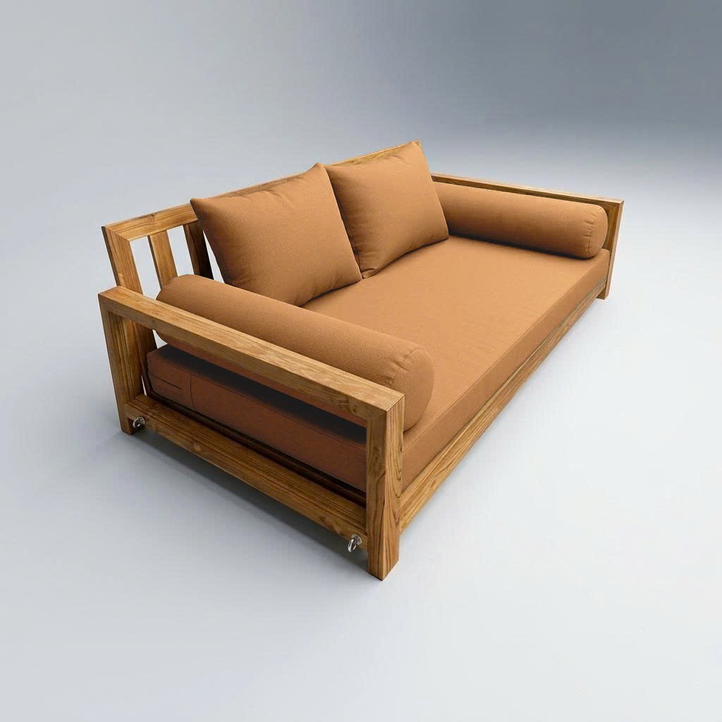 COVER ONLY STYLE 4 Mattress Pillow Daybed Porch Swing Knife Edge Crib AD104