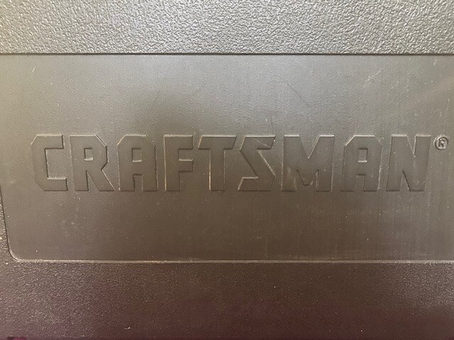 Craftsman Hard Plastic Drill Carrying Case - 14.75"x12.75" - Empty