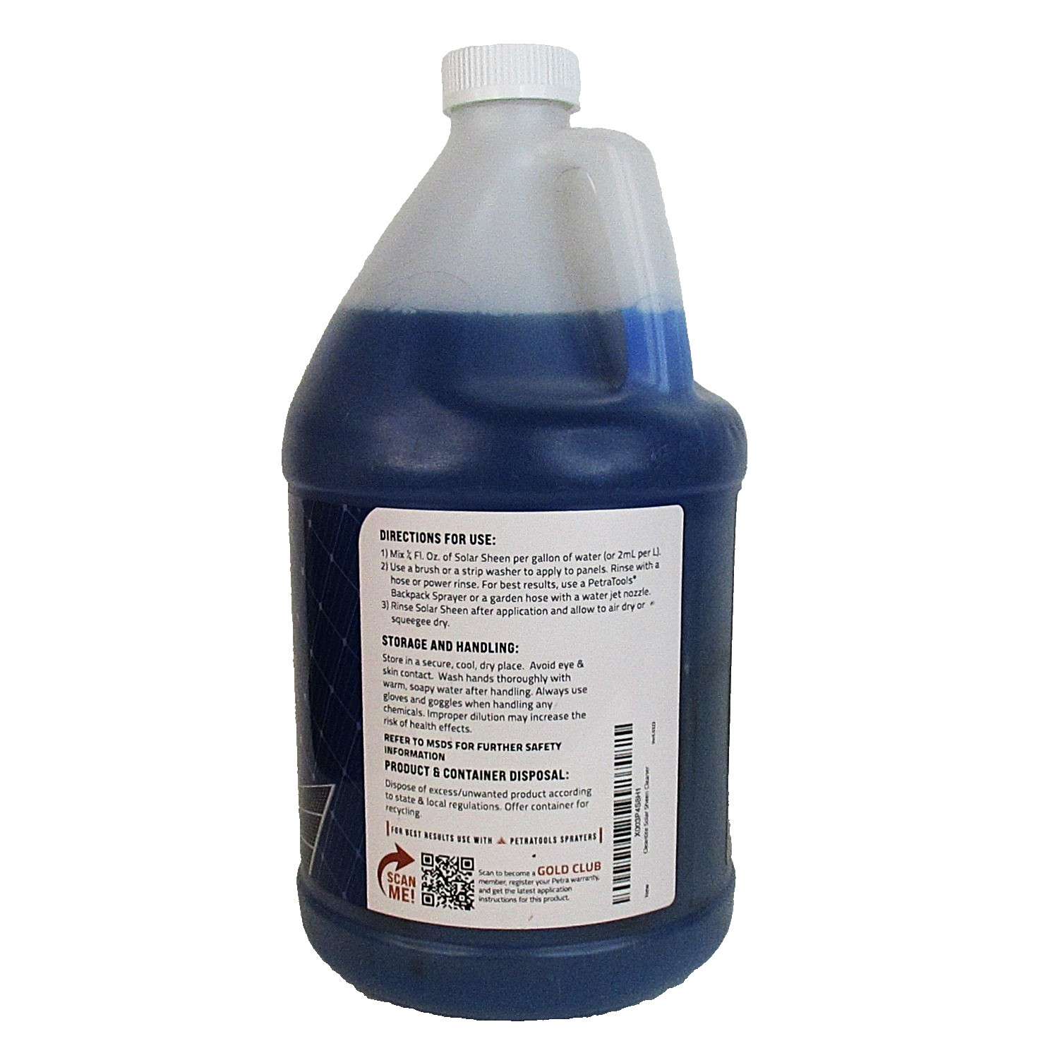 Solar Panel Cleaner Cleantite Solar Sheen 1 GAL Concentrate Increases Efficiency