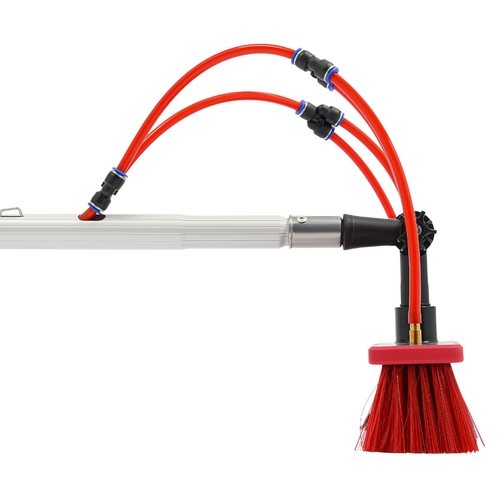 Solar Panel Cleaning Brush Window Adjustable Pole Cleaning Kit Modern Outdoor