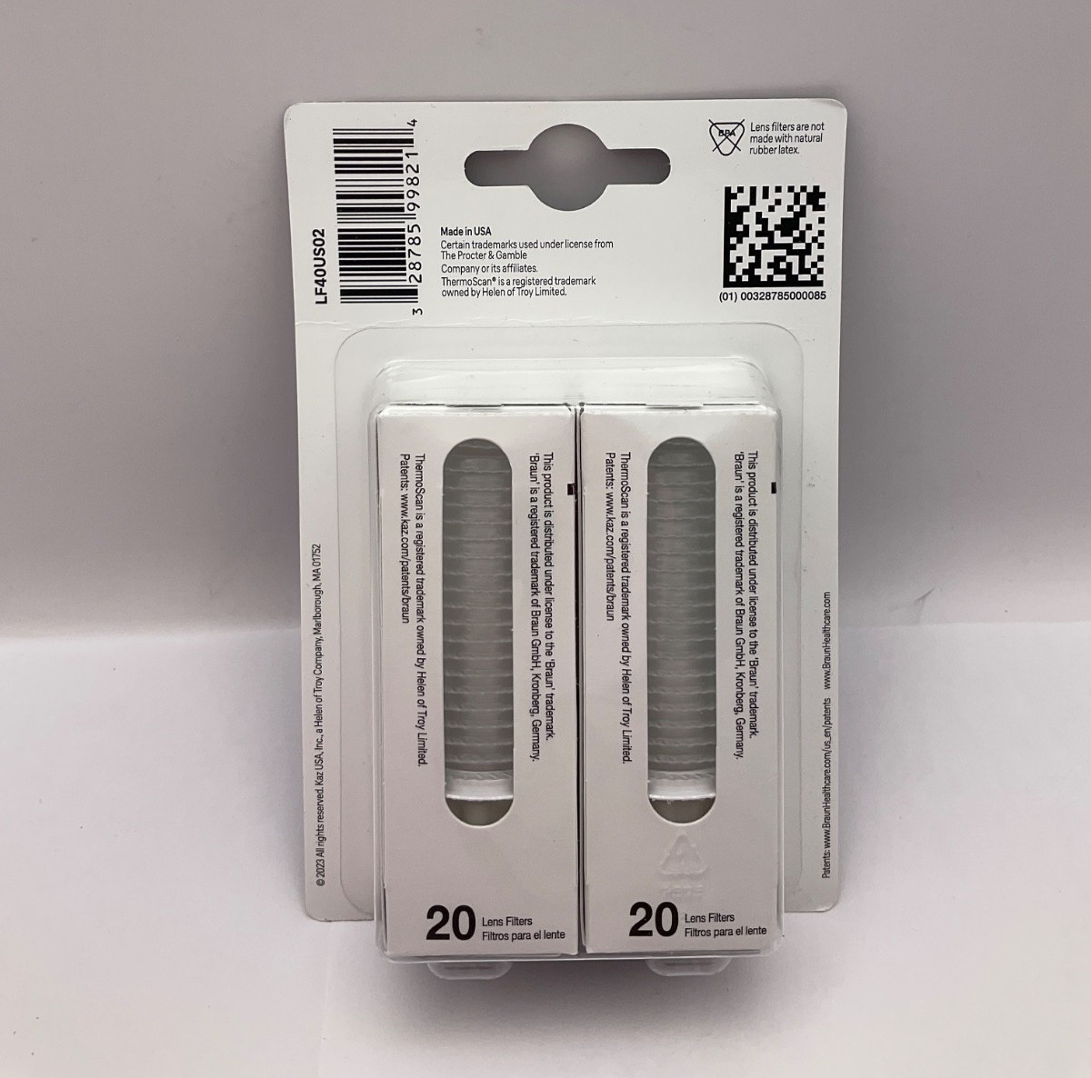 Braun ThermoScan Lens Filter for Ear Thermometer 40 pcs