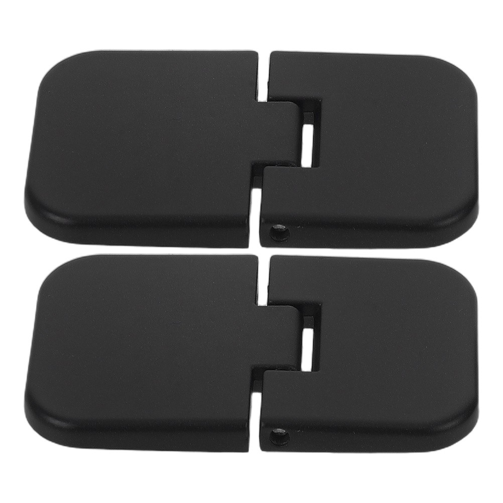 2Pcs Durable Zinc Alloy Laptop Risers Black Self Adhesive Cooling Stand for Desk