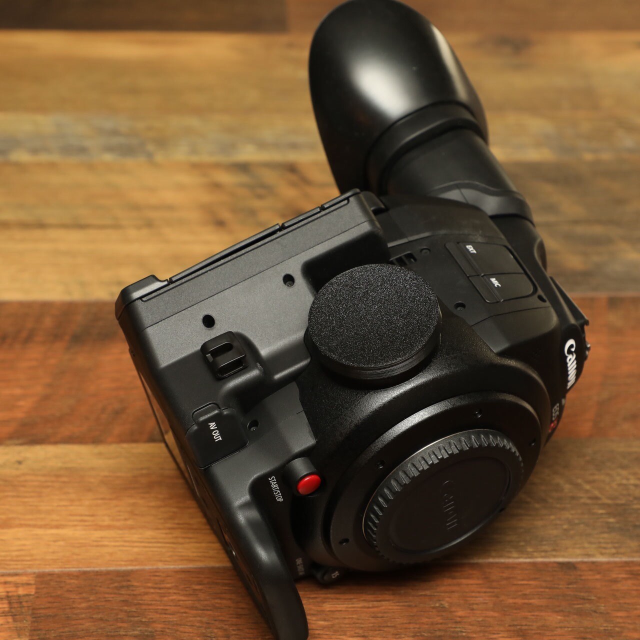 Canon C100 Mark II Cinecam Hand Grip Socket Cap (Thumb Rest Replacement Part)