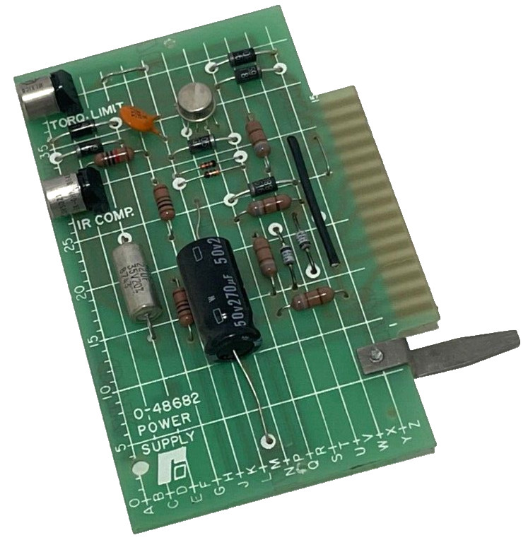 USED Reliance 0-48682 Power Supply Board