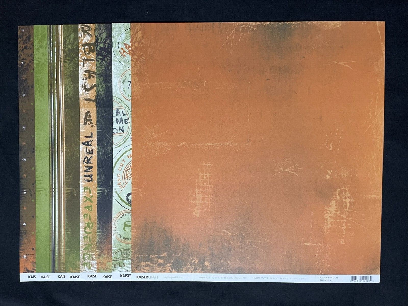 KAISERCRAFT "ROUGH AND TOUGH" 12x12 DS HEAVY PAPER