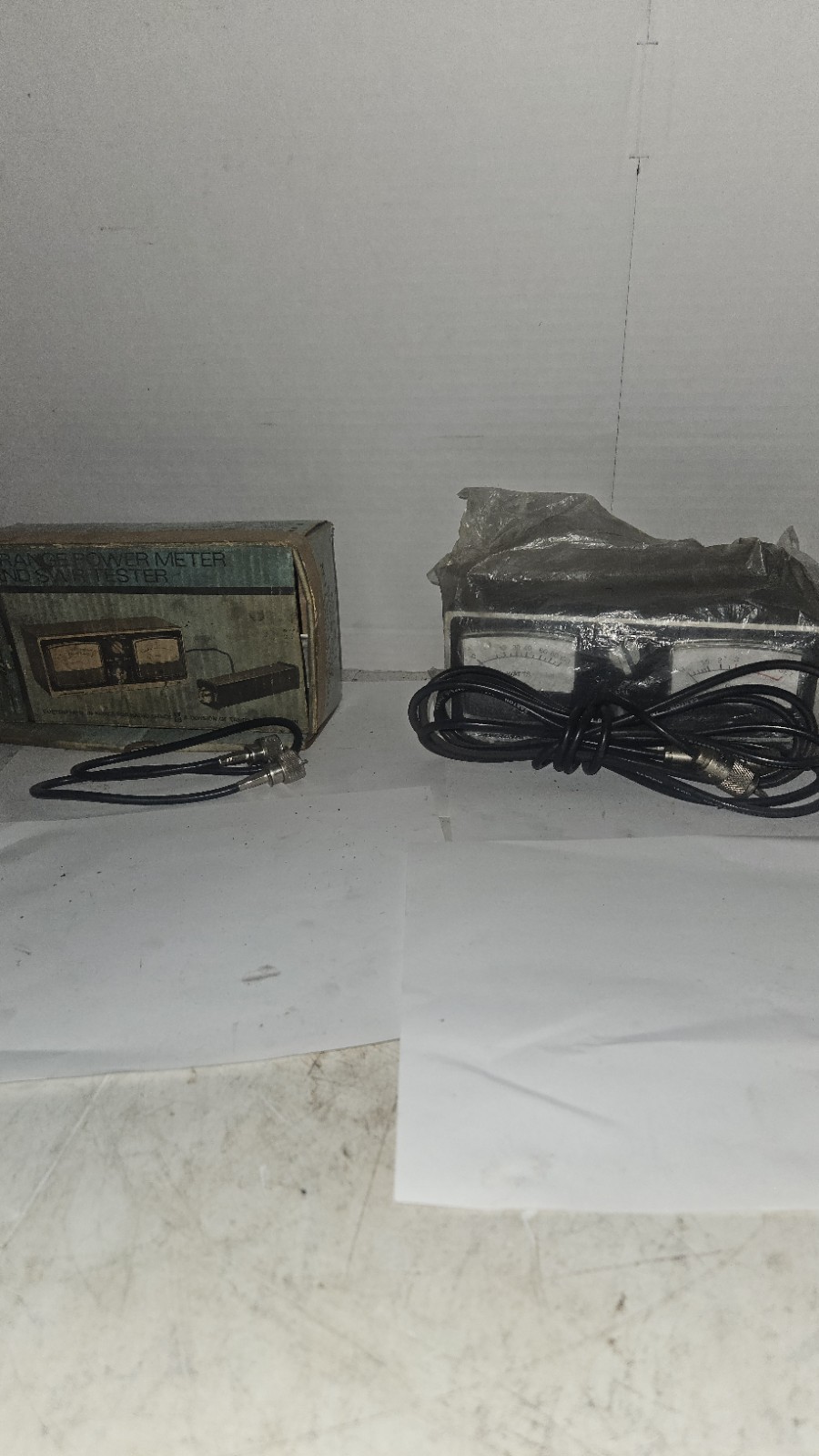 Radio Shack Micronta 21-520A 3-Range Power Meter SWR Tester CB Ham w/ Box