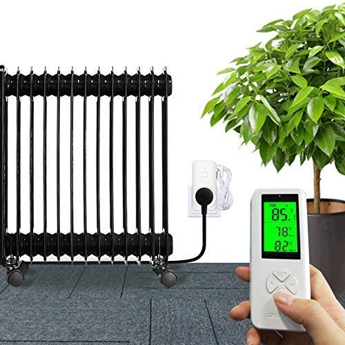 Wireless Thermostat Outlet, Temperature Controlled Outlet Heating & Cooling