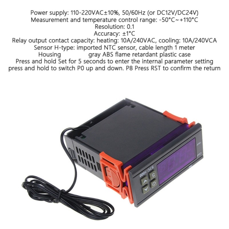 Advanced Temperature Management STC 1000Thermostat for DIY Computings Projects