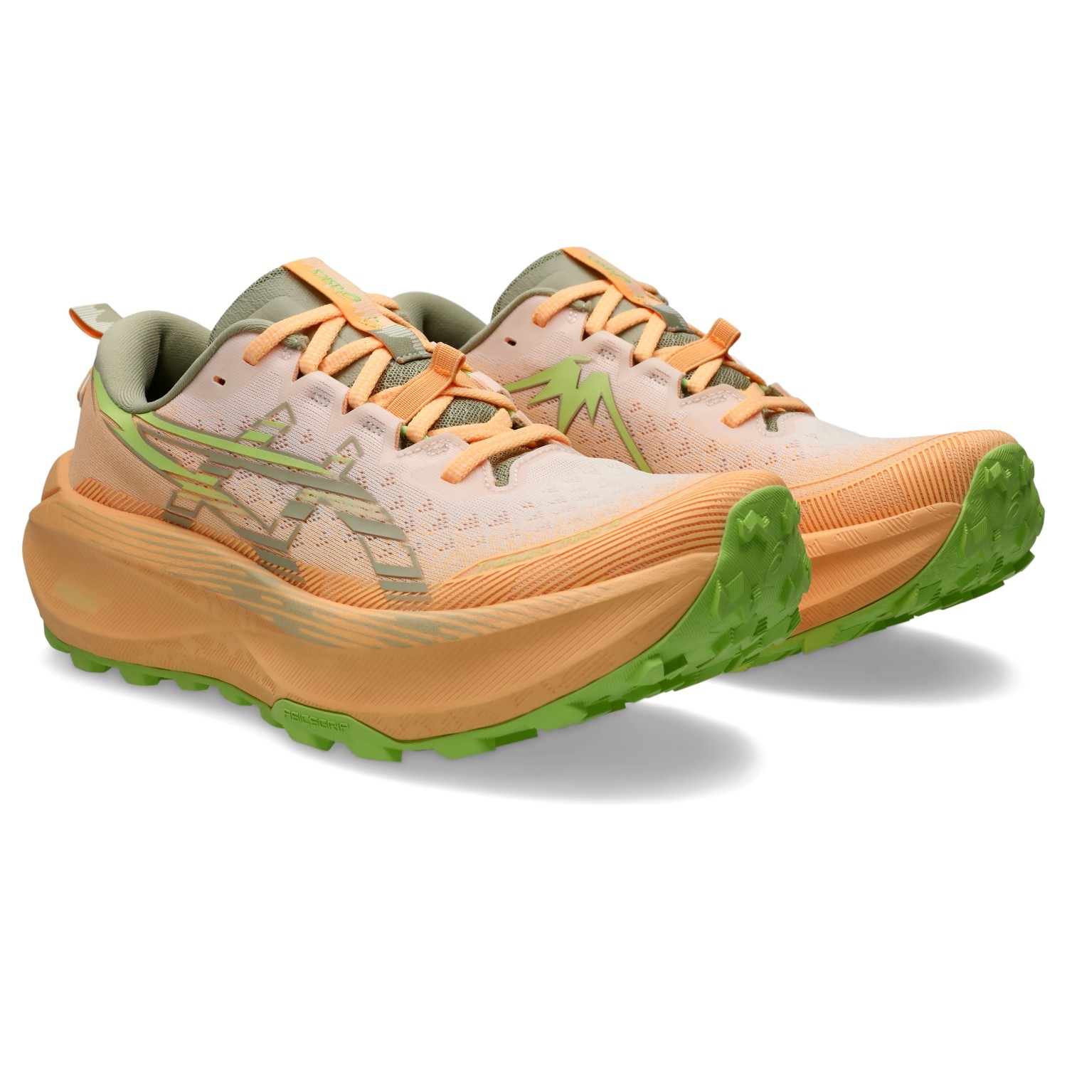 ASICS Men's Trabuco Max 4 Running Shoes, Cream/Khaki