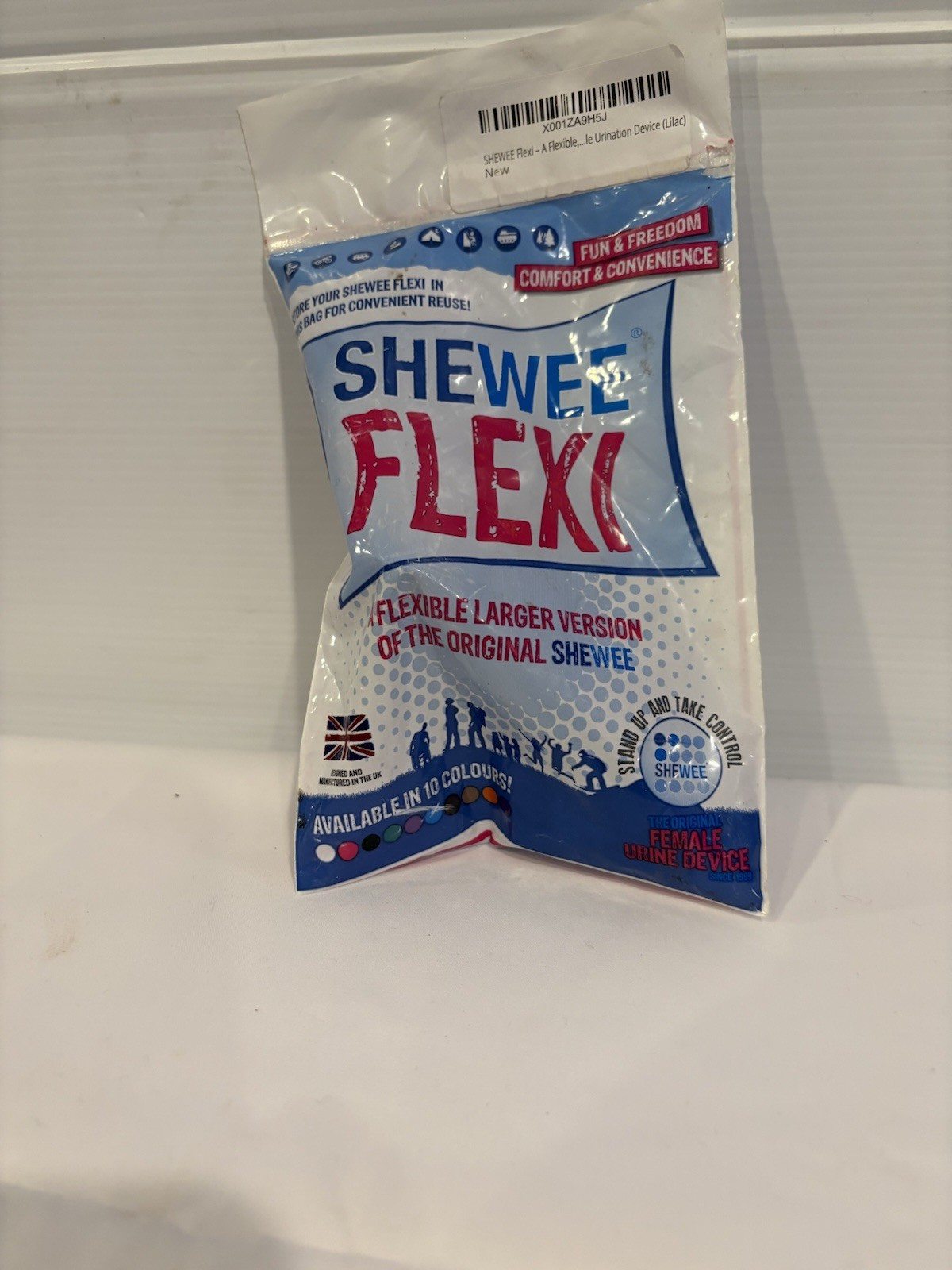 SheWee Flexi, female Flexible urination device (blue)