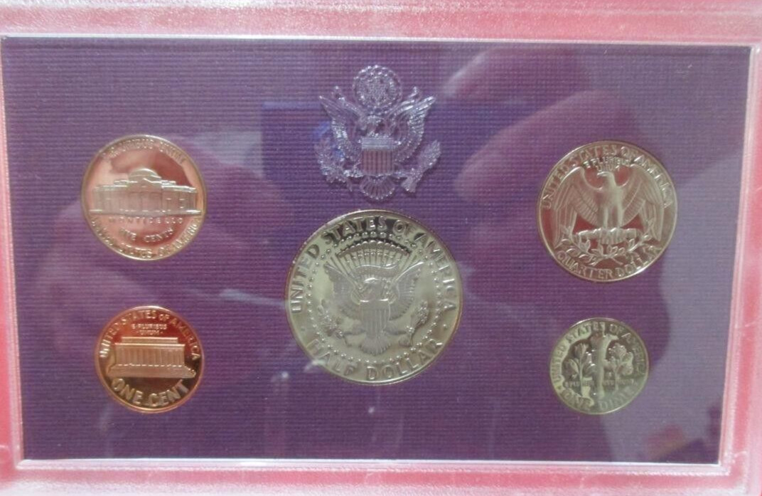 1989 Proof Set U.S. Mint Original Packaging