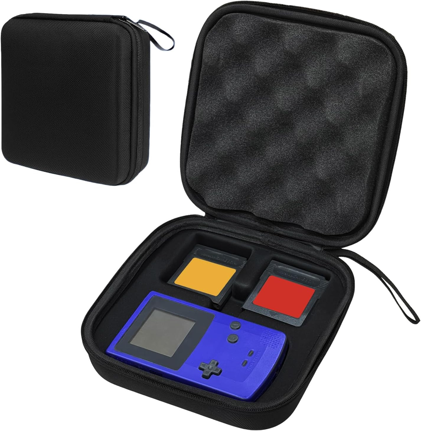 Case for Gameboy Color, Accessories for GBC, Rugged Shockproof Storage Bag with