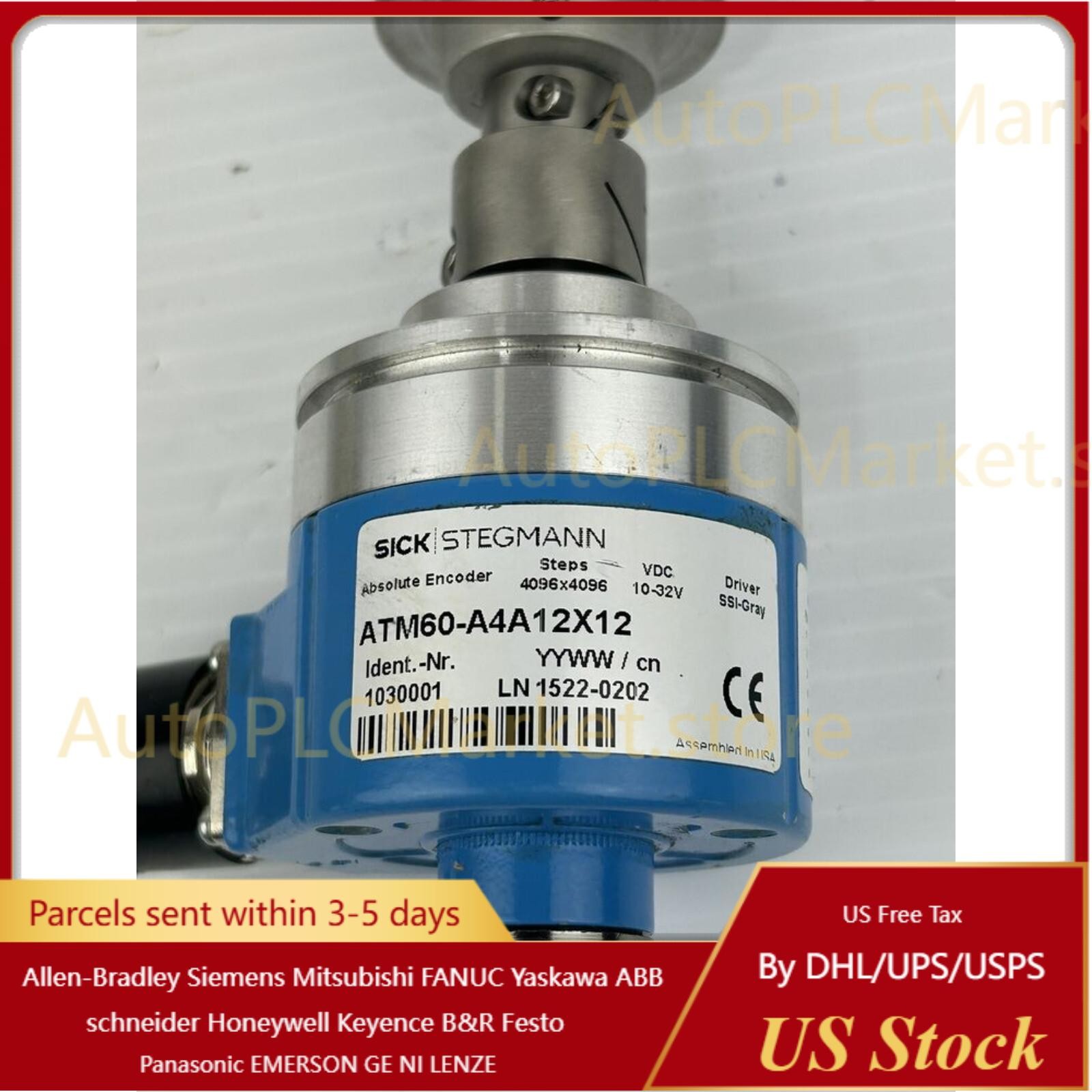NEW SICK Stegmann ATM60-A4A12X12 Absolute Encoder 1030001
