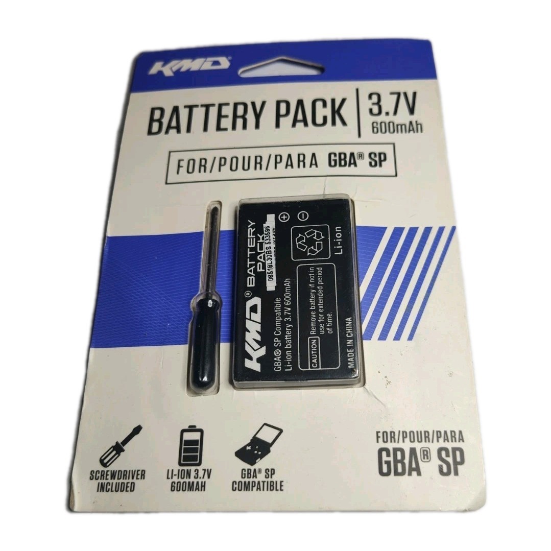 KMD 600mAh Rechargeable Li-Ion Battery for Nintendo Game Boy Advance