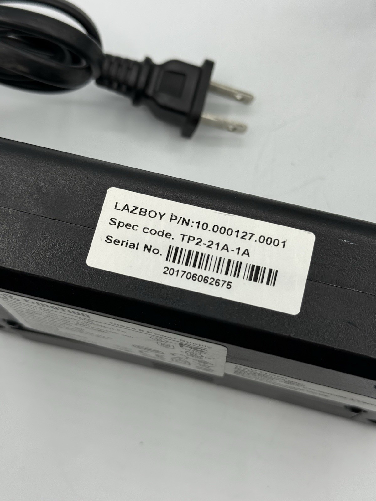 TP2 Factory Genuine Lazy Boy OEM! La-Z-Boy Timotion Recliner Power Supply 5-Pin