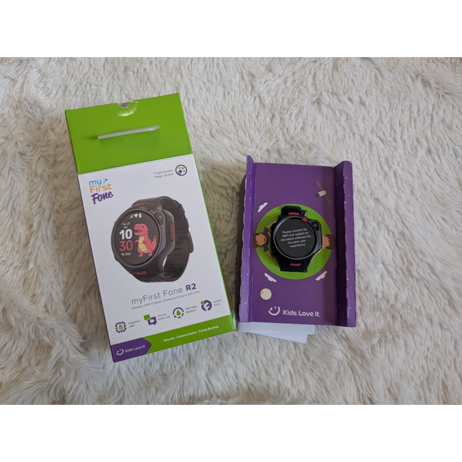 myFirst Smart Watch for Kids, R2 1.3" Fitness Tracker with Heart Rate New In Box